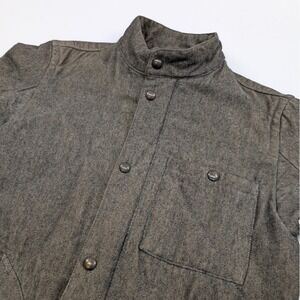 J Crew Sussex Quilted Jacket Mens XS Brown PrimaLoft‎ Insulated Snap/Zip Front